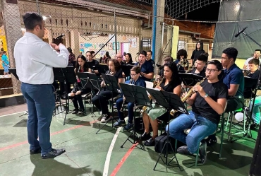 A tradicional Banda Municipal Atílio Cerri, de Fartura, está com as inscrições abertas