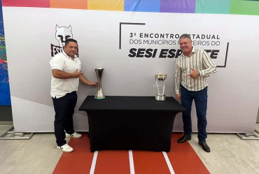 Timburi participa do 3º Encontro Estadual dos Municípios Parceiros do Sesi Esporte