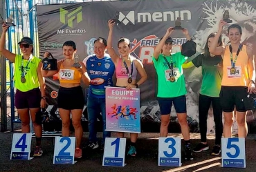 Fartura Running conquista medalhas durante competição em Marília
