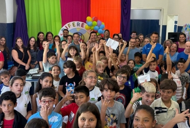 Timburi comemora o Dia Mundial de Conscientização sobre Transtorno do Espectro Autista com evento especial na EMEF 