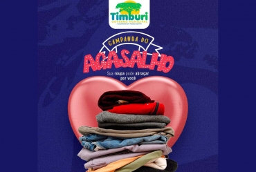 Campanha do agasalho começa dia 1º de julho em Timburi 