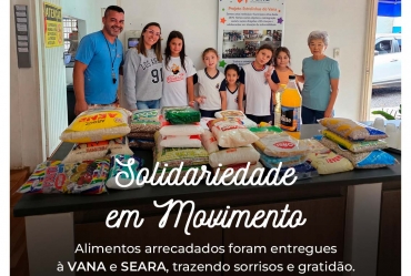 Treinão da Corrida Alecrim arrecada alimentos em Avaré 