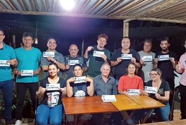 Partido PODEMOS declara apoio a pré-candidatura a reeleição do prefeito de Taguaí, Edinho Fundão