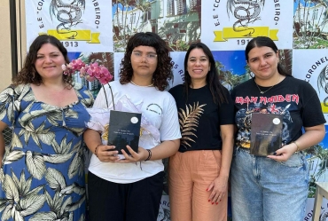 Escola Estadual “Coronel Marcos Ribeiro” celebra lançamento do primeiro livro de estudante em Fartura 