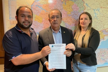 Presidente da Câmara de Taguaí Regina Bergamo cumpre agenda de compromissos em São Paulo