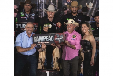 ExpoTaguaí 2025 consagra campeões do rodeio e emociona público  com grandes shows