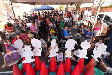 Projeto Braços Abertos leva serviços, lazer e atividades para famílias do bairro Moacir Corrêa em Taquarituba