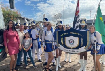 Douglas participa do 1º Encontro de Bandas e Fanfarras