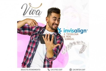 A melhor versão do seu sorriso é com Invisalign!