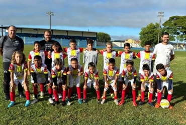 Escolinha de Futebol de Coronel Macedo participa de avaliação técnica da Ferroviária