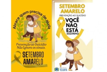 Tejupá realiza atividades em alusão ao “Setembro Amarelo”