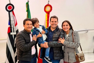 Coronel Macedo recebe visita do deputado federal Marcos Pereira