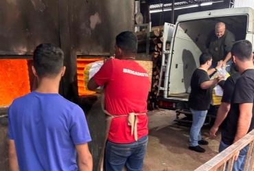 Mais de 1,3 tonelada de drogas é incinerada pela Polícia Civil de Piraju
