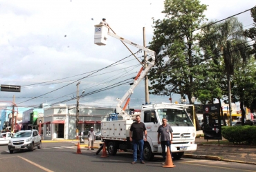 Prefeitura de Avaré inicia instalação de lâmpadas de LED em toda a cidade