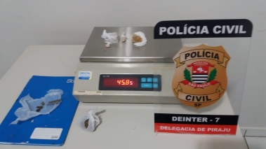 Homem é preso por tráfico de drogas em Piraju