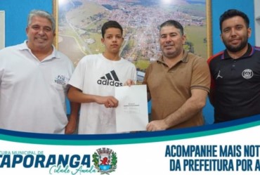 Atleta itaporanguense participou de avaliação no Corinthians
