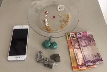 Polícia Militar apreende adolescente por tráfico de drogas em Taguaí