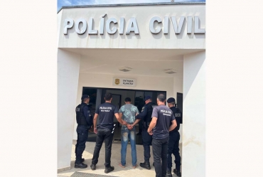 Foragido da Justiça é preso em operação conjunta da Polícia Civil e GCM em Taquarituba