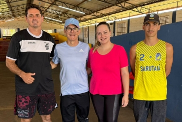 Diversão garantida para as crianças e adolescentes durante  o sábado e domingo no Esporte em Ação de Sarutaiá 