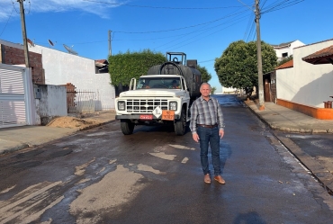 Prefeitura de Taguaí dá início a mais uma etapa  do Programa de Recuperação de Vias Urbanas 