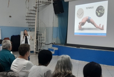 Parceria entre Saúde e Assistência Social de Taguaí fortalece orientação sobre vacinação na terceira idade