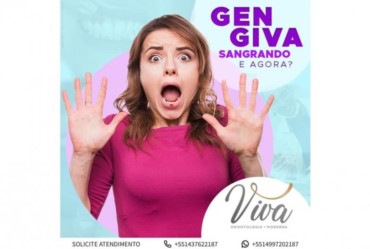 Gengiva sangrando é sinal de alerta. SEMPRE!!!