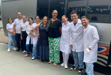 Munícipes participam de doação de sangue em Taguaí