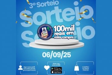 Terceiro sorteio da Campanha Vales-Compra 2025 acontece neste sábado (6) em Avaré