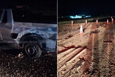 Acidente com três carretas, bitrem e carro interdita a Raposo Tavares em Itaí