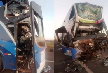 Acidente entre ônibus e caminhão deixa ao menos 30 feridos em Iaras