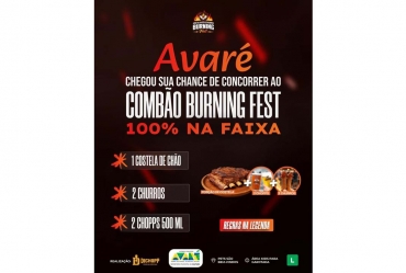 Burning Fest: competição de churrasco é atração no feriado prolongado em Avaré 