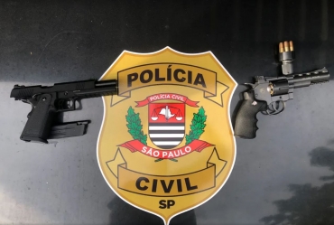Polícia apreende armas falsas escondidas com paciente internado no HC de Botucatu