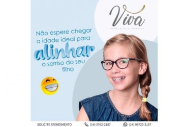 Não precisa esperar a adolescência ou a vida adulta para começar a usar aparelho ortodôntico 