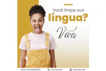 Como você limpa sua língua?