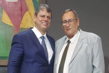 Valtinho participa da posse do governador em São Paulo