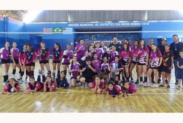 Taguaí sedia 2º Torneio de Vôlei Feminino Sub-14