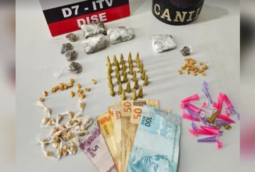 Casal é preso suspeito de tráfico de drogas em Itapeva