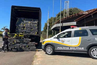 Polícia Rodoviária prende motorista com quase 1 tonelada de maconha na Raposo Tavares em Paranapanema