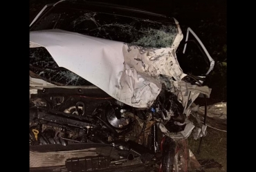 Mulher morre e homem  é socorrido em estado grave após acidente em rodovia  em Taquarituba 