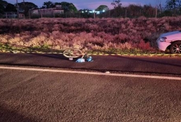 Ciclista morre após ser atropelado por motorista embriagado em rodovia