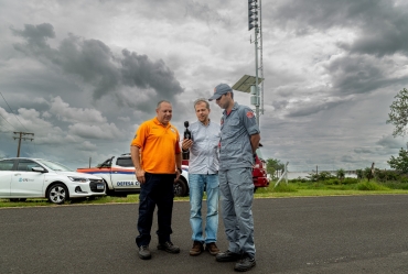 CTG Brasil realiza testes sonoros das sirenes instaladas na Zona de Autossalvamento da barragem da UHE Chavantes