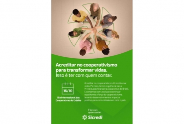 Dia Internacional das Cooperativas de Crédito