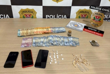 Dois investigados são presos por tráfico durante operação policial em Manduri