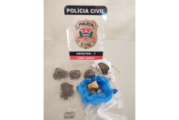 Polícia Civil prende dois por tráfico de drogas durante operação