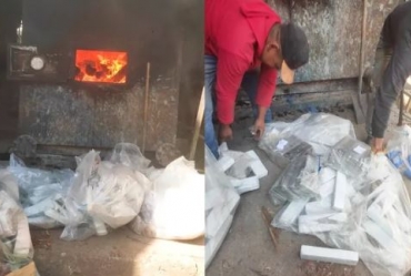 Polícia Civil incinera quase meia tonelada de drogas apreendida na região de Avaré