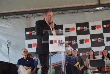 Com a presença do governador de São Paulo, Valtinho Boranelli inaugura escola estadual em Ribeirão Bonito