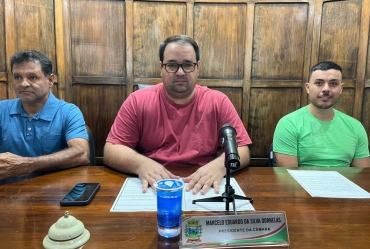 Câmara de Timburi realiza 2ª Sessão Ordinária com apresentação de indicações ao Executivo