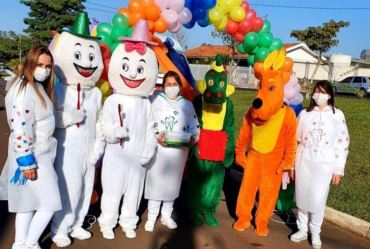 Saúde e Educação promovem “Drive Thru do Sorriso”