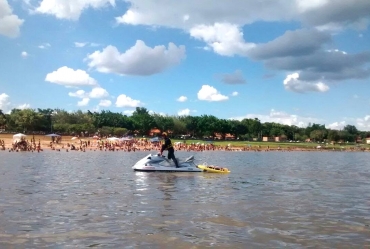 Operação Verão termina sem registro de afogamentos na Represa Jurumirim