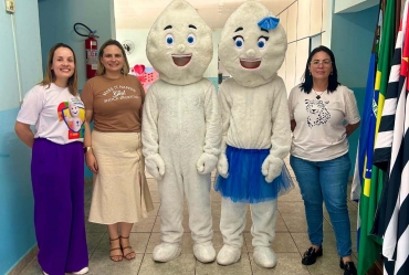 Vacinação nas escolas de Taguaí mobiliza alunos e reforça a importância da imunização contra a gripe